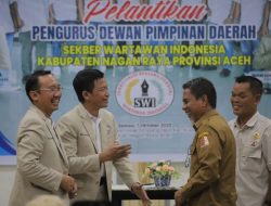 DPD SWI Nagan Raya Resmi Dilantik Plt Ketum DPP SWI