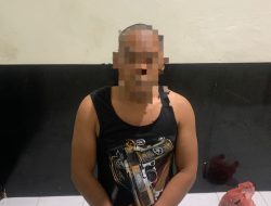 Polsek Darul Makmur Tahan Terduga Tindak Pidana Penganiayaan