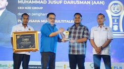 Muhammad Jusuf Darusman (MJD) Terpilih sebagai “Pengusaha Muda Multitalenta” di Malam Anugerah 1 Dekade PWI Nagan Raya