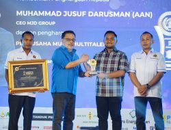 Muhammad Jusuf Darusman (MJD) Terpilih sebagai “Pengusaha Muda Multitalenta” di Malam Anugerah 1 Dekade PWI Nagan Raya