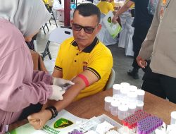 Ratusan Personel Brimob Batalyon C Pelopor Jalani Pemeriksaan Kesehatan Berkala