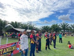 Danyon C Pelopor Lepas 564 Layang di Langit Nagan Raya,Semarak HUT Brimob ke-80,