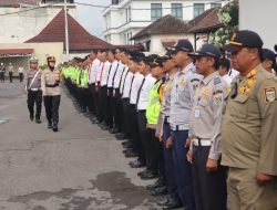 Polres Magelang Kota Laksanakan Apel Gelar Pasukan Operasi Zebra Candi 2025
