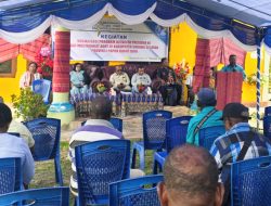 LMA Tehit Sorsel Bagikan Bansos dan Sosialisasikan Program Asta Cita