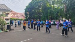 Senam Pagi Warnai Peluncuran Program SEHATI di Klinik Pertamina IHC Rawamangun