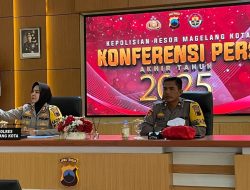 Polres Magelang Kota Sampaikan Rilis Akhir Tahun 2025