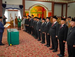 Penyegaran Birokrasi, Bupati TRK Resmi Lantik 13 JPT Pratama