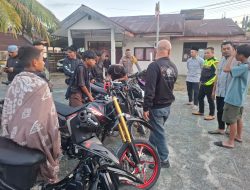 Respons Cepat Keluhan Warga, Satlantas Polres Nagan Raya Amankan 24 Sepmor Knalpot Brong