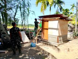 Satgas TNI Manunggal Membangun Desa Fokus Tingkatkan Kesehatan Warga Lewat Fasilitas MCK
