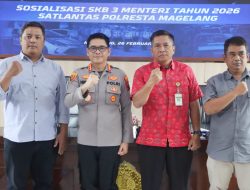 Jelang Arus Mudik dan Balik Idul Fitri 2026, Polresta Magelang Sosialisasikan SKB 3 Menteri