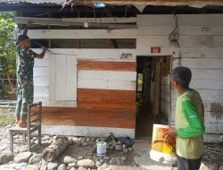 TNI Percepat Pengerjaan RTLH Demi Kenyamanan Warga