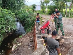 Jiwa Militansi dan Keuletan Jadi Nafas Satgas TMMD Reguler ke-127 Kodim 0105/Abar