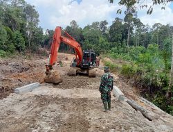 +21 Program TMMD 127 Kodim 0116 Nagan Raya, Pembangunan Infrastruktur Terus Bergerak