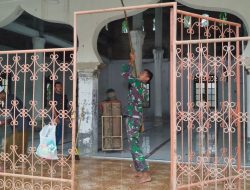 Satgas TMMD Kodim 0105/Abar Tak Hanya Bangun Jalan di Dunia, Namun Juga Menata Jalan Masyarakat Menuju Akhirat