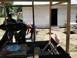 Stop Buang Air Besar Sembarangan, Satgas TMMD Reguler ke-127 Kodim 0105/Abar Bangunkan Warga Jambanisasi