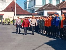 Polres Magelang Kota Laksanakan Apel Gelar Pasukan Operasi Ketupat Candi 2026