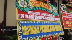 Pedagang Pasar Muntilan Kirim Karangan Bunga ke Polresta Magelang, Apresiasi Tindakan Tegas Berantas Premanisme