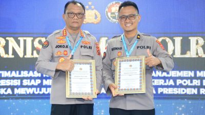 Bidhumas Polda Aceh Raih Dua Penghargaan dalam Rakernis Humas Polri 2026