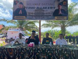 Batalyon C Pelopor Fasilitasi Manasik Haji Nagan Raya, Jama’ah Antusias Ikuti Simulasi Wukuf