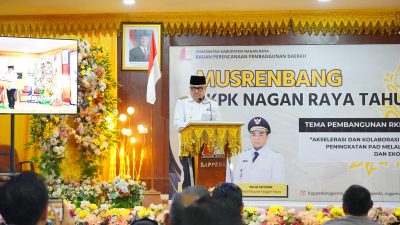 Bupati Nagan Raya Buka Musrenbang RKPK Nagan Raya 2027, Tekankan Peningkatan PAD