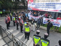 Polresta Magelang Gelar Simulasi Pengamanan Gangguan Kamtibmas