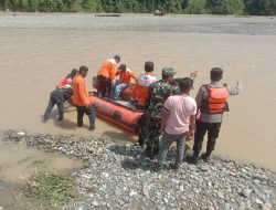 Pria Asal Bireuen Hanyut di Sungai Krueng Kila, Polres Nagan Raya dan Tim Gabungan Lakukan Pencarian Intensif