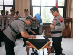 Jabatan Kapolsek Borobudur Resmi Disandang AKP Anjar Prahasto