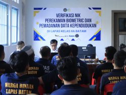 Disdukcapil Gelar Jemput Bola Data Kependudukan di Lapas Batam