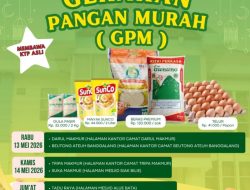 Sambut Idul Adha 1447 H, Pemkab Nagan Raya Gelar Gerakan Pangan Murah di 10 Kecamatan