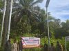 Unit Opsnal Satreskrim Polres Nagan Raya Pasang Spanduk Imbauan Anti-PETI di Kecamatan Beutong