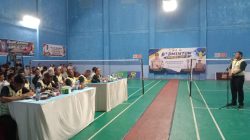 Dalam Rangka Hari Bhayangkara ke 80 Kapolres Nagan Raya Resmi Buka Turnamen Badminton Kapolres Cup VI